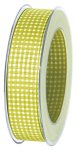 Stoffband 'Vichy' (Karo) hellgrün, 9648 025, Farbe 53, BA1037