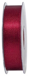 Satinband Schimmer rot glänzend, 25mm, BA1054
