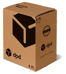 6er Versandsystem DPD STEHBOX KOMPAKT inkl. 6er Einlage (DPD600)