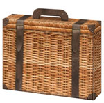 Picknick Koffer groß, Weide, 344x251x100 mm, FK1504