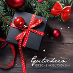 Gutschein Frohe Weihnachten , 12 x12 cm, mit Umschlag, GS10154