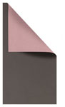 Geschenkpapier, Secaréroll.50 cm, 100 lfm, taupe/rosé,N60284