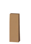 Blockbodenbeutel Kraftpapier natur, uni, klein, PB 50801