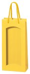 2er Papiertüte Akzente, gelb, mit Fenster, TU2803