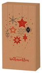 Geschenkkarton "Weihnachtsfest", Kraftpapier, natur, 2er, WK 32550