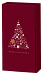 Geschenkkarton Christmas Tree, aufgedrucktes Weihnachtsmotiv, 2er, WK 32551